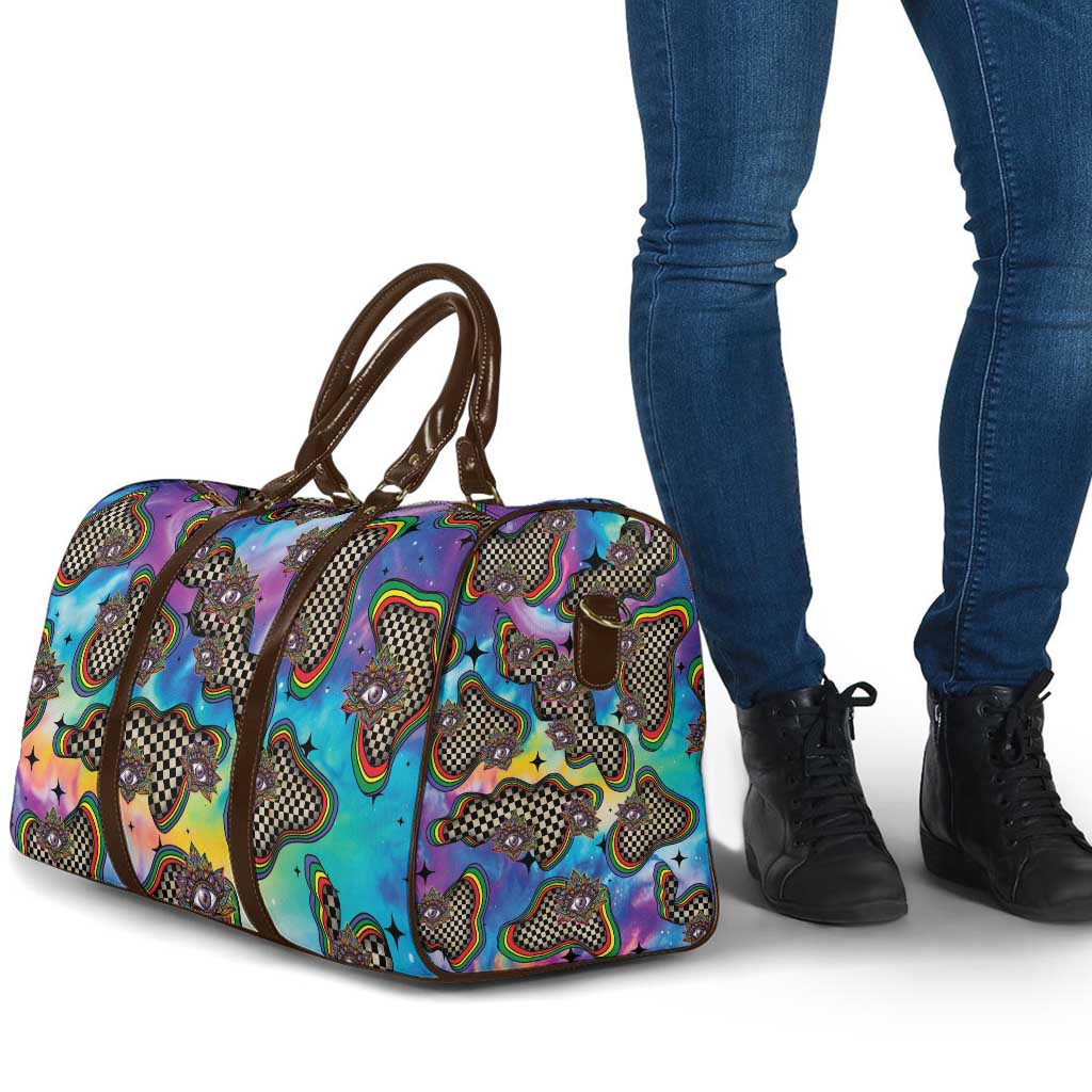 Hippie Travel Bag Psychedelic Third Eye Art - Wonder Print Shop