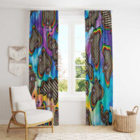 Hippie Window Curtain Psychedelic Third Eye Art - Wonder Print Shop