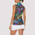 Hippie Women Sleeveless Polo Shirt Psychedelic Third Eye Art - Wonder Print Shop