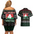 Belarus Christmas Couples Matching Off Shoulder Short Dress and Hawaiian Shirt Flag With Belarusian Patterns - Wonder Print Shop
