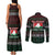 Belarus Christmas Couples Matching Tank Maxi Dress and Long Sleeve Button Shirt Flag With Belarusian Patterns - Wonder Print Shop