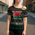 Belarus Christmas Cross Shoulder Shirt Flag With Belarusian Patterns - Wonder Print Shop