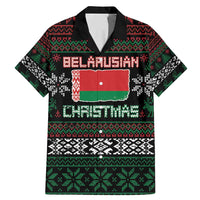 Belarus Christmas Family Matching Mermaid Dress and Hawaiian Shirt Flag With Belarusian Patterns - Wonder Print Shop