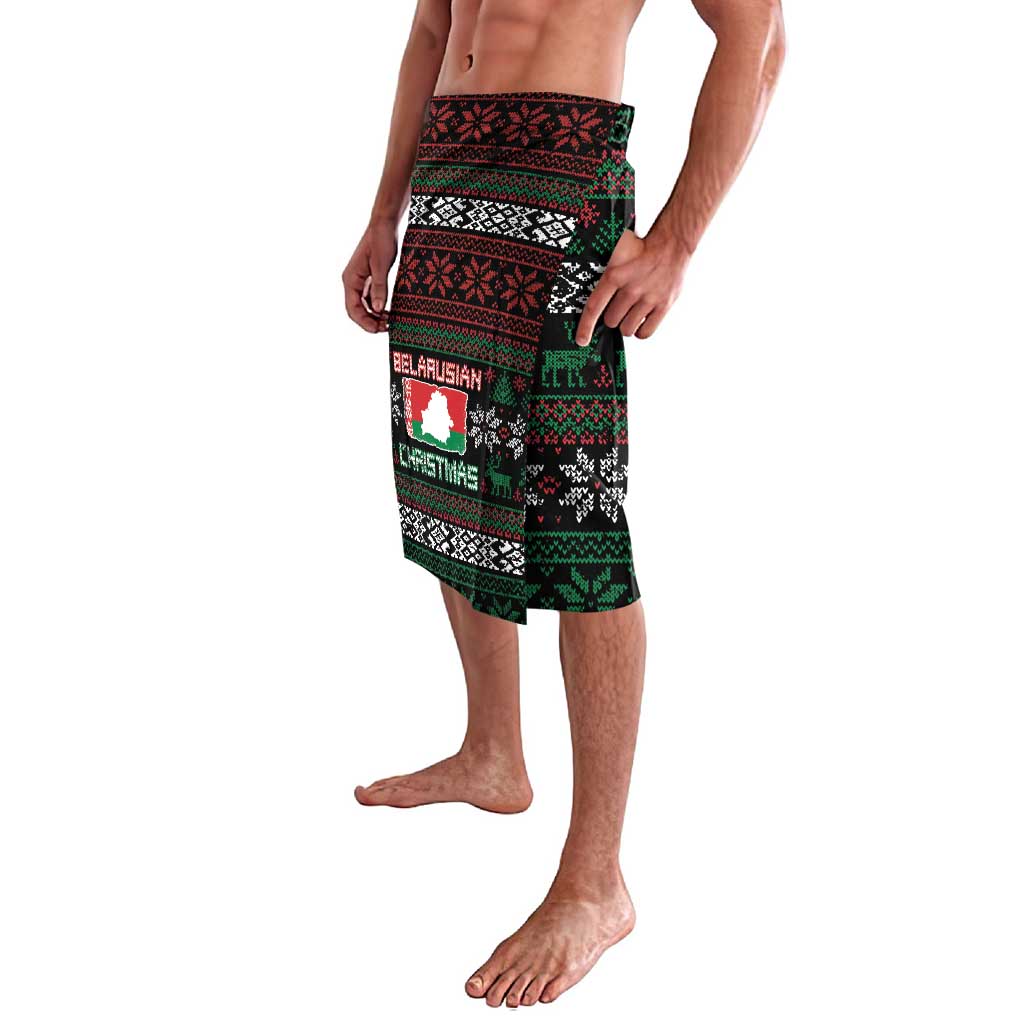 Belarus Christmas Lavalava Flag With Belarusian Patterns - Wonder Print Shop