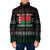 Belarus Christmas Padded Jacket Flag With Belarusian Patterns - Wonder Print Shop
