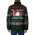 Belarus Christmas Padded Jacket Flag With Belarusian Patterns - Wonder Print Shop