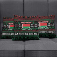 Belarus Christmas Pillow Cover Flag With Belarusian Patterns - Wonder Print Shop