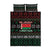 Belarus Christmas Quilt Bed Set Flag With Belarusian Patterns - Wonder Print Shop