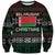 Belarus Christmas Sweatshirt Flag With Belarusian Patterns - Wonder Print Shop