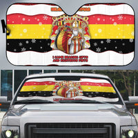 Belgium Auto Sun Shade Saint Nicholas With Patterns Xmas - Wonder Print Shop