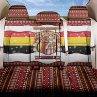 Belgium Back Car Seat Cover Saint Nicholas With Patterns Xmas - Wonder Print Shop