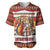 Personalized Belgium Baseball Jersey Saint Nicholas With Patterns Xmas - Wonder Print Shop