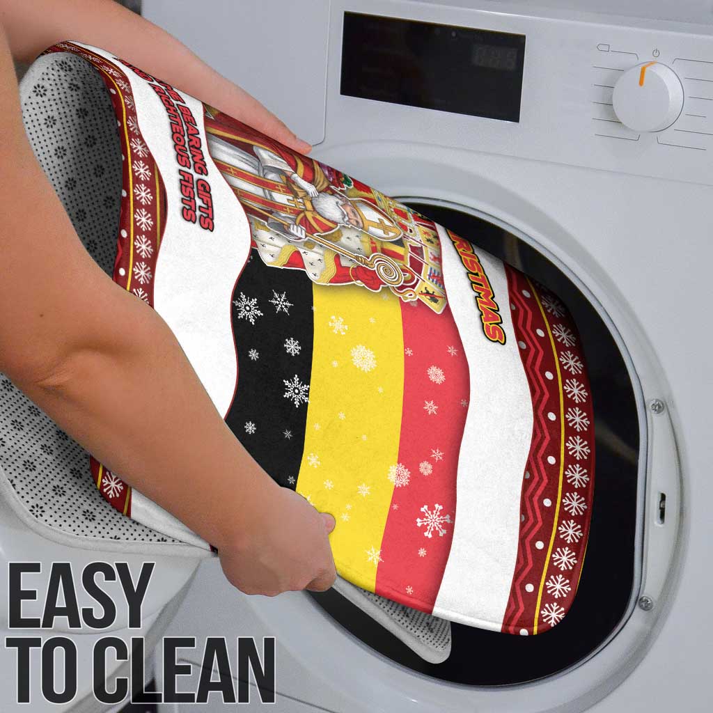 Belgium Bathroom Set Saint Nicholas With Patterns Xmas - Wonder Print Shop