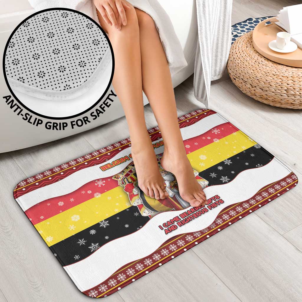 Belgium Bathroom Set Saint Nicholas With Patterns Xmas - Wonder Print Shop
