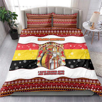 Belgium Bedding Set Saint Nicholas With Patterns Xmas - Wonder Print Shop