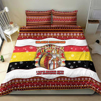 Belgium Bedding Set Saint Nicholas With Patterns Xmas - Wonder Print Shop