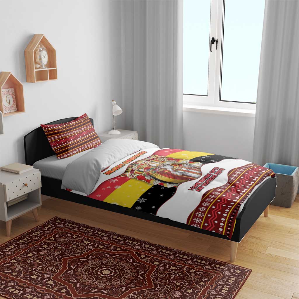 Belgium Bedding Set Saint Nicholas With Patterns Xmas - Wonder Print Shop