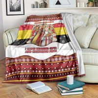 Belgium Blanket Saint Nicholas With Patterns Xmas - Wonder Print Shop