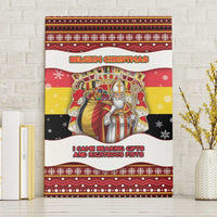 Belgium Canvas Wall Art Saint Nicholas With Patterns Xmas - Wonder Print Shop