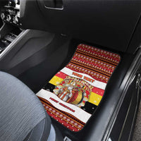 Personalized Belgium Car Mats Saint Nicholas With Patterns Xmas - Wonder Print Shop