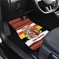 Personalized Belgium Car Mats Saint Nicholas With Patterns Xmas - Wonder Print Shop
