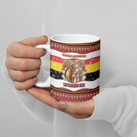 Personalized Belgium Ceramic Mug Saint Nicholas With Patterns Xmas - Wonder Print Shop