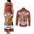 Personalized Belgium Couples Matching Tank Maxi Dress and Long Sleeve Button Shirt Saint Nicholas With Patterns Xmas - Wonder Print Shop