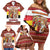 Personalized Belgium Family Matching Off Shoulder Short Dress and Hawaiian Shirt Saint Nicholas With Patterns Xmas - Wonder Print Shop