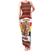 Personalized Belgium Family Matching Tank Maxi Dress and Hawaiian Shirt Saint Nicholas With Patterns Xmas - Wonder Print Shop