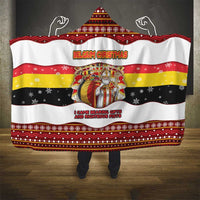 Belgium Hooded Blanket Saint Nicholas With Patterns Xmas - Wonder Print Shop