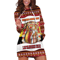 Personalized Belgium Hoodie Dress Saint Nicholas With Patterns Xmas - Wonder Print Shop