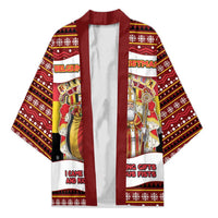 Personalized Belgium Kimono Saint Nicholas With Patterns Xmas - Wonder Print Shop