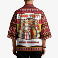 Personalized Belgium Kimono Saint Nicholas With Patterns Xmas - Wonder Print Shop