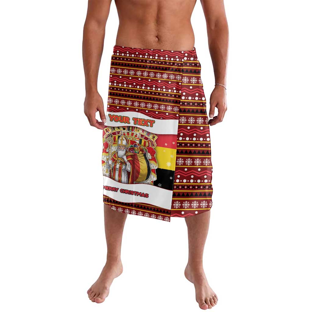 Personalized Belgium Lavalava Saint Nicholas With Patterns Xmas - Wonder Print Shop