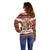 Personalized Belgium Off Shoulder Sweater Saint Nicholas With Patterns Xmas - Wonder Print Shop