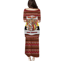 Personalized Belgium Puletasi Saint Nicholas With Patterns Xmas - Wonder Print Shop