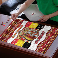 Belgium Puzzle Saint Nicholas With Patterns Xmas - Wonder Print Shop