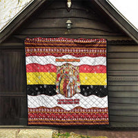 Belgium Quilt Saint Nicholas With Patterns Xmas - Wonder Print Shop