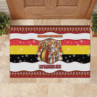 Belgium Rubber Doormat Saint Nicholas With Patterns Xmas - Wonder Print Shop
