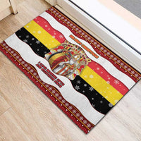Belgium Rubber Doormat Saint Nicholas With Patterns Xmas - Wonder Print Shop