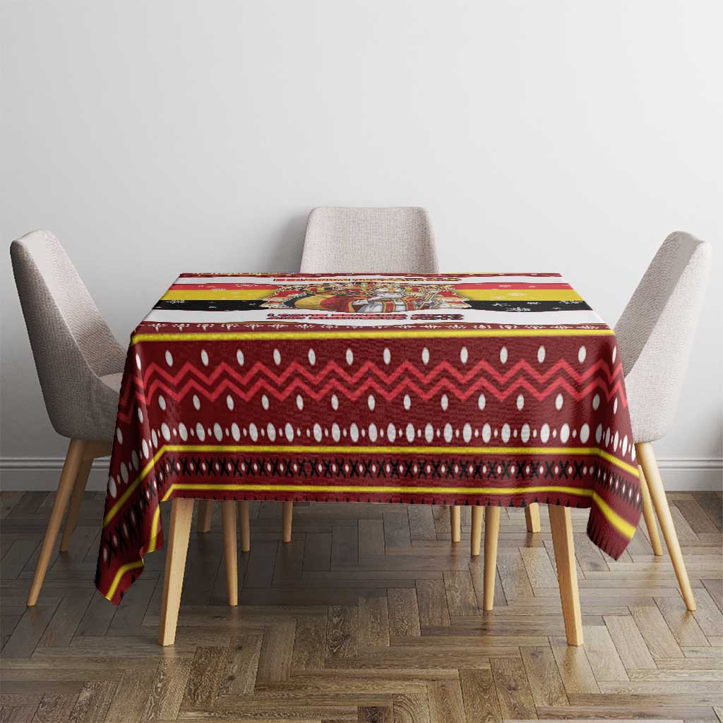 Belgium Tablecloth Saint Nicholas With Patterns Xmas - Wonder Print Shop
