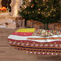 Belgium Tree Skirt Saint Nicholas With Patterns Xmas - Wonder Print Shop