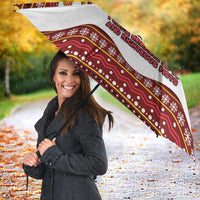 Belgium Umbrella Saint Nicholas With Patterns Xmas - Wonder Print Shop