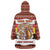 Personalized Belgium Wearable Blanket Hoodie Saint Nicholas With Patterns Xmas - Wonder Print Shop