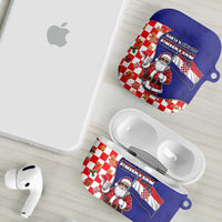 Croatia Christmas AirPods Case Santas Favorite Croatian - Wonder Print Shop
