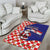 Croatia Christmas Area Rug Santas Favorite Croatian - Wonder Print Shop