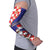 Croatia Christmas Arm Sleeves Santas Favorite Croatian - Wonder Print Shop