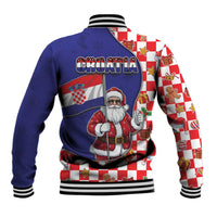 Croatia Christmas Baseball Jacket Santas Favorite Croatian - Wonder Print Shop
