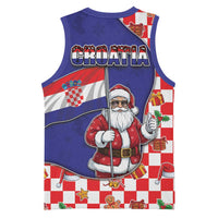 Croatia Christmas Basketball Jersey Santas Favorite Croatian - Wonder Print Shop