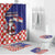 Croatia Christmas Bathroom Set Santas Favorite Croatian - Wonder Print Shop